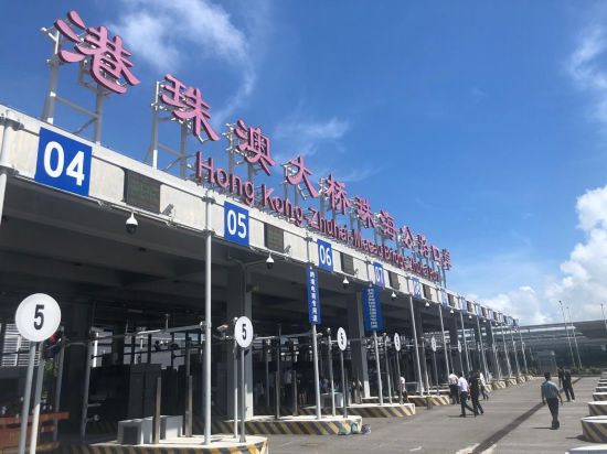 图为港珠澳大桥珠海公路口岸。 新华网 王慰 摄