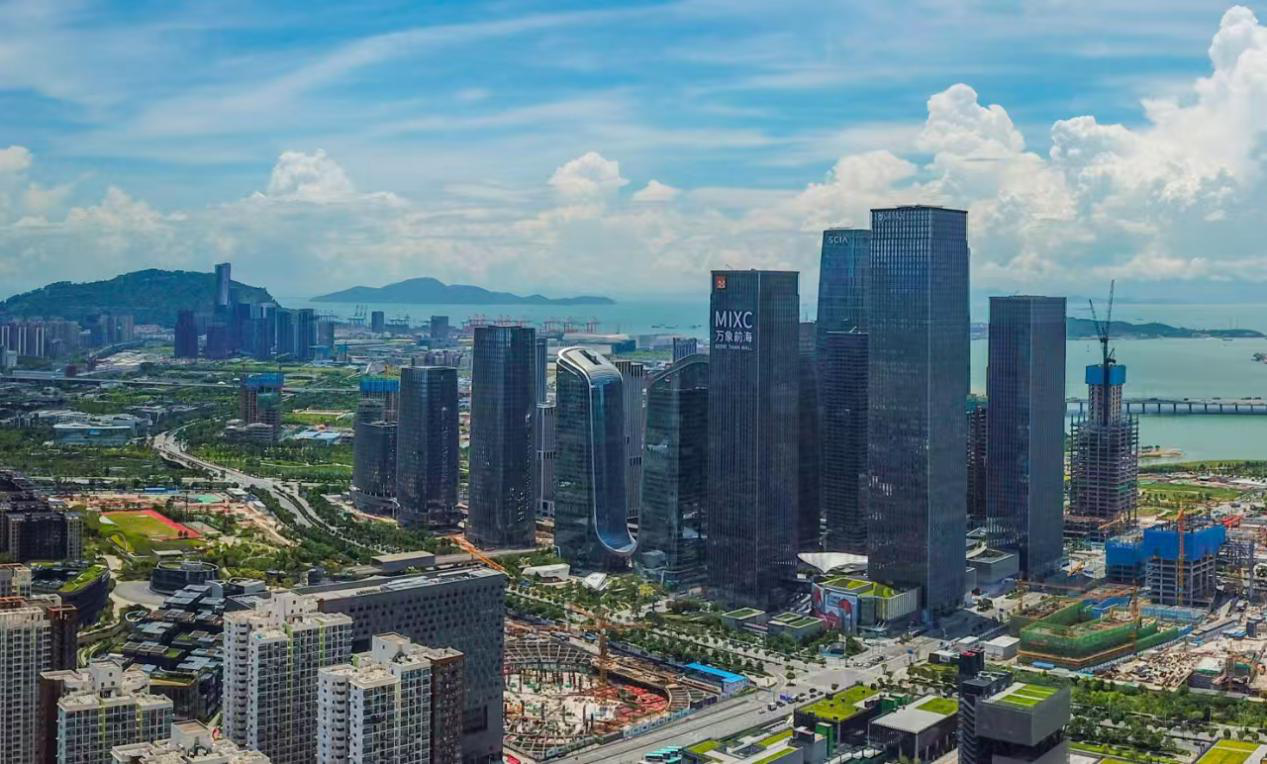 前海深港国际金融城。图源南方日报