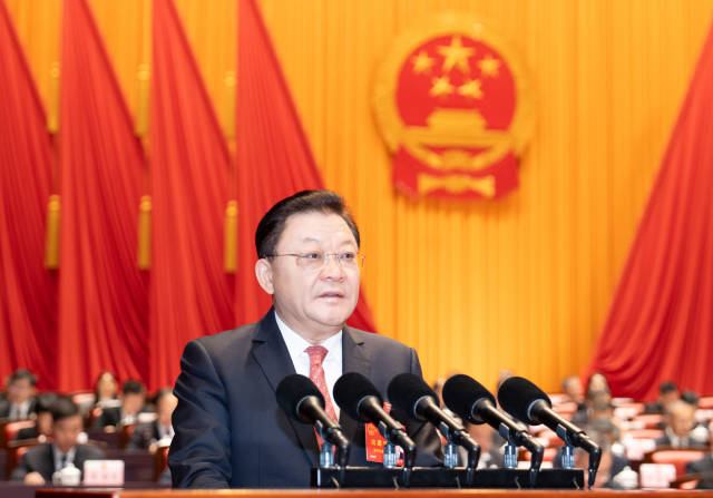 省十四届人大三次会议开幕