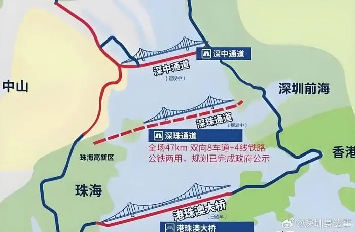 大湾区“超级工程”深珠通道，最新进展→