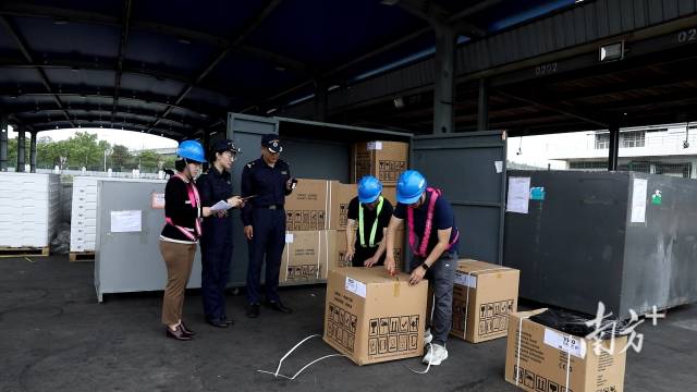 第137届广交会首批进境展品顺利入境